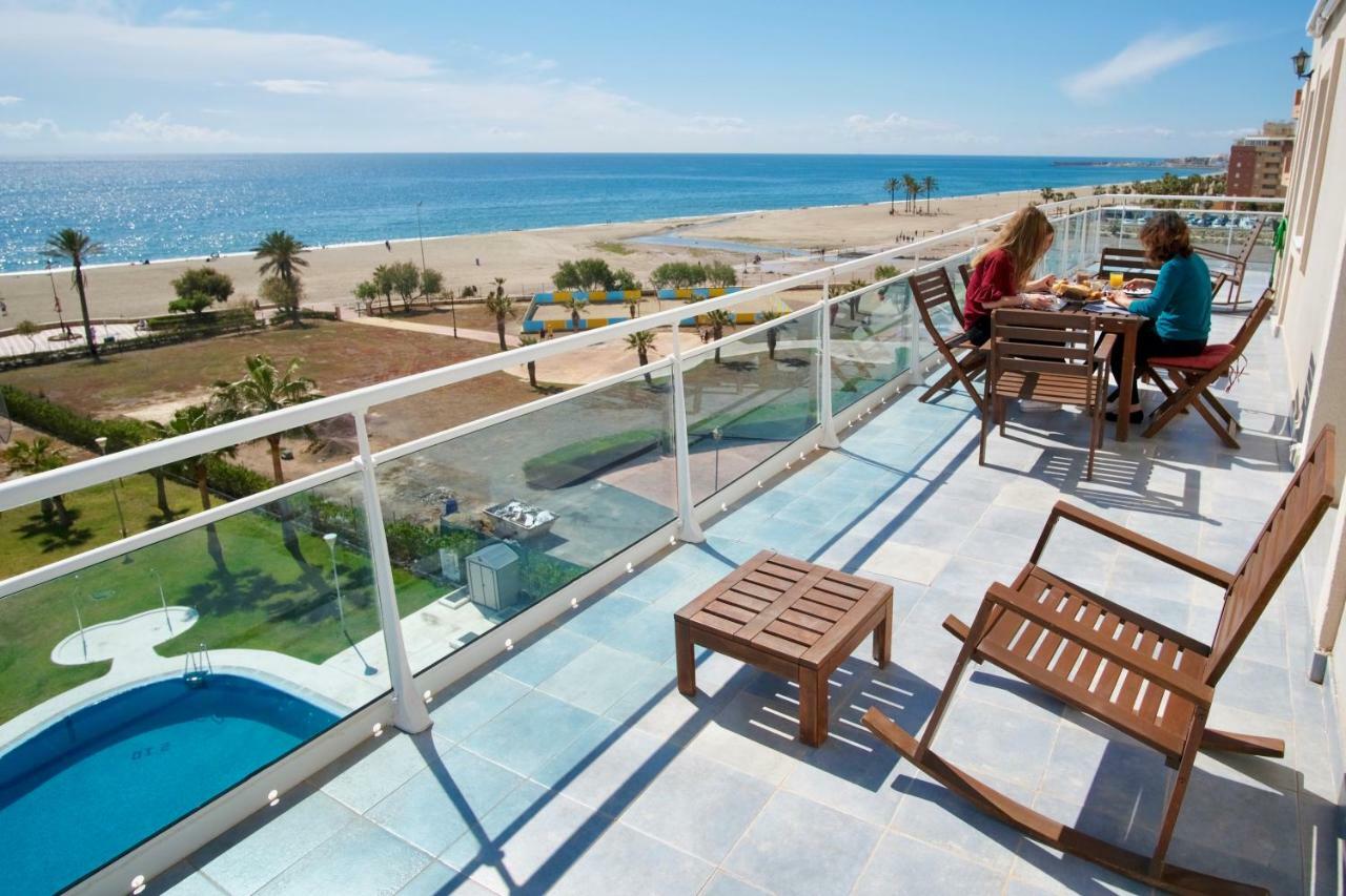 Seafront Penthouse Almeria Roquetas de Mar Bagian luar foto