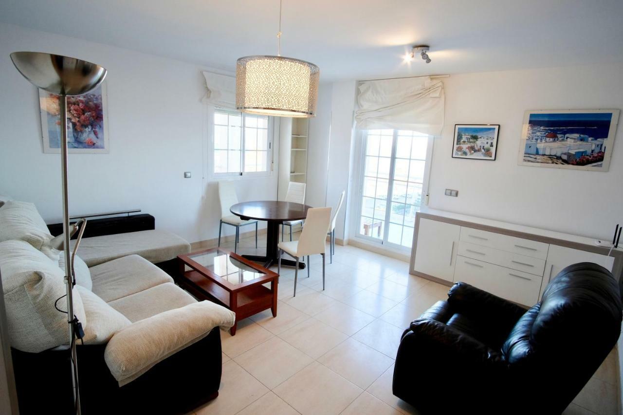 Seafront Penthouse Almeria Roquetas de Mar Bagian luar foto