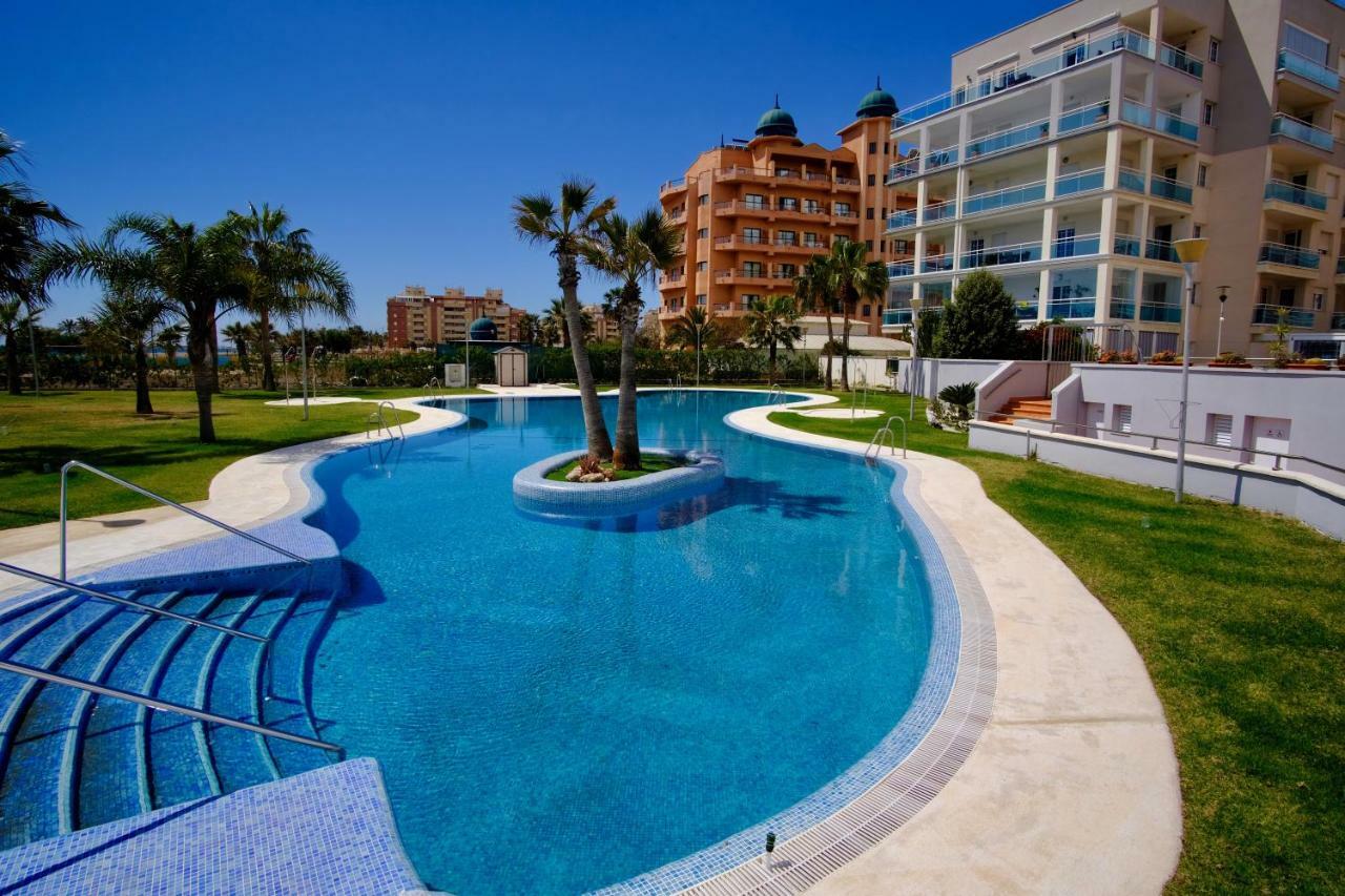 Seafront Penthouse Almeria Roquetas de Mar Bagian luar foto
