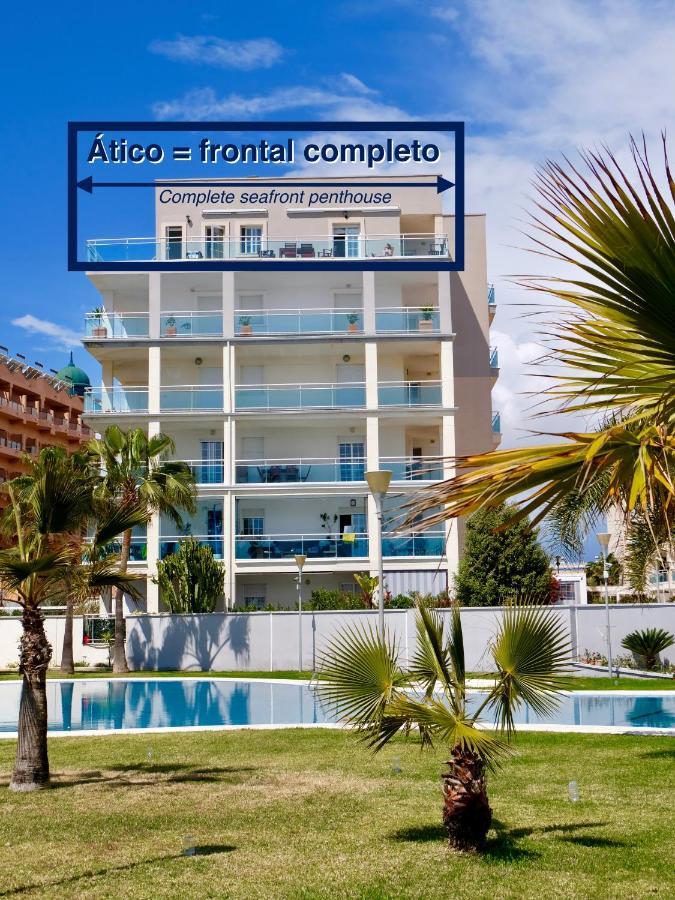 Seafront Penthouse Almeria Roquetas de Mar Bagian luar foto