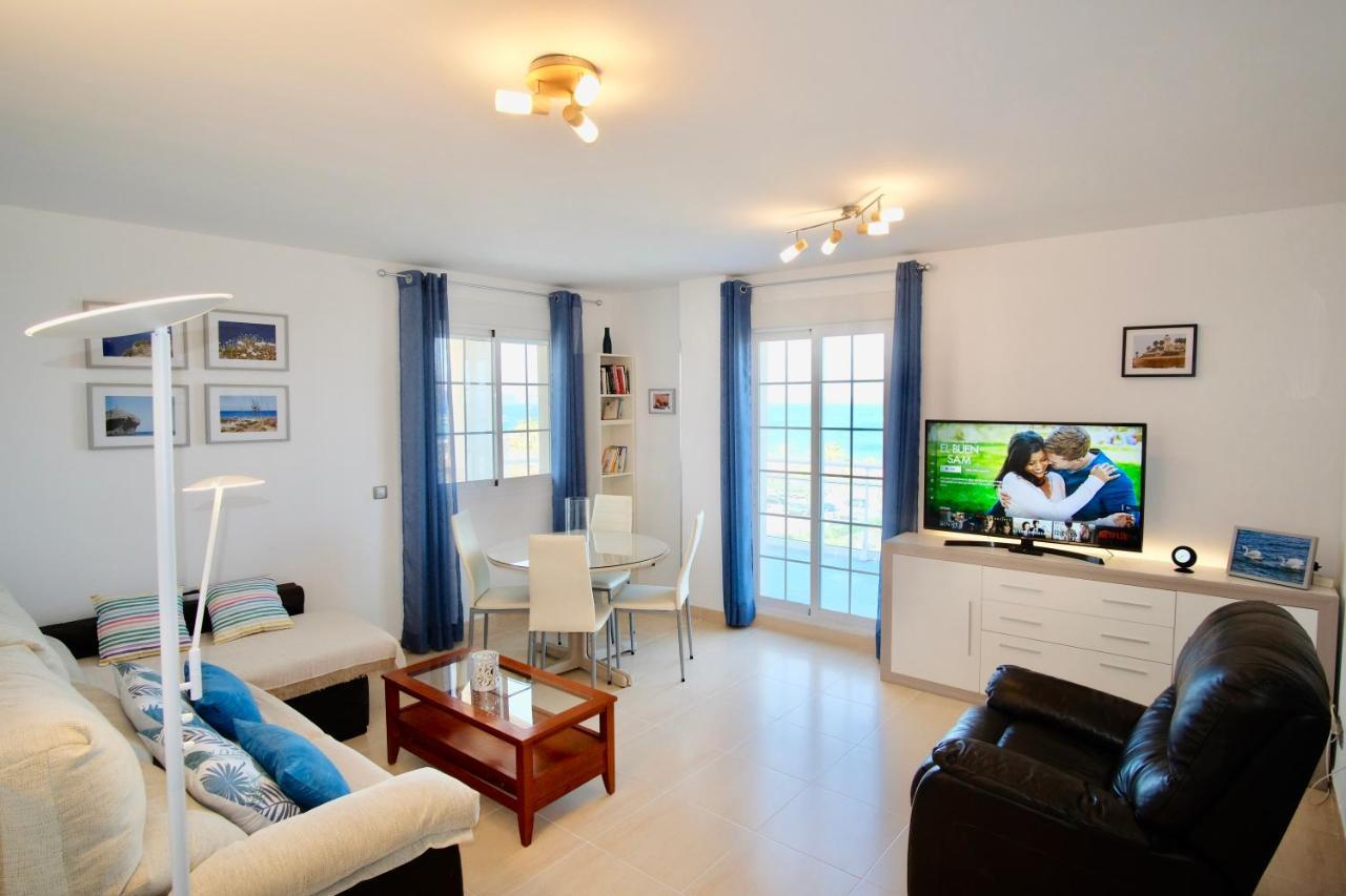 Seafront Penthouse Almeria Roquetas de Mar Bagian luar foto