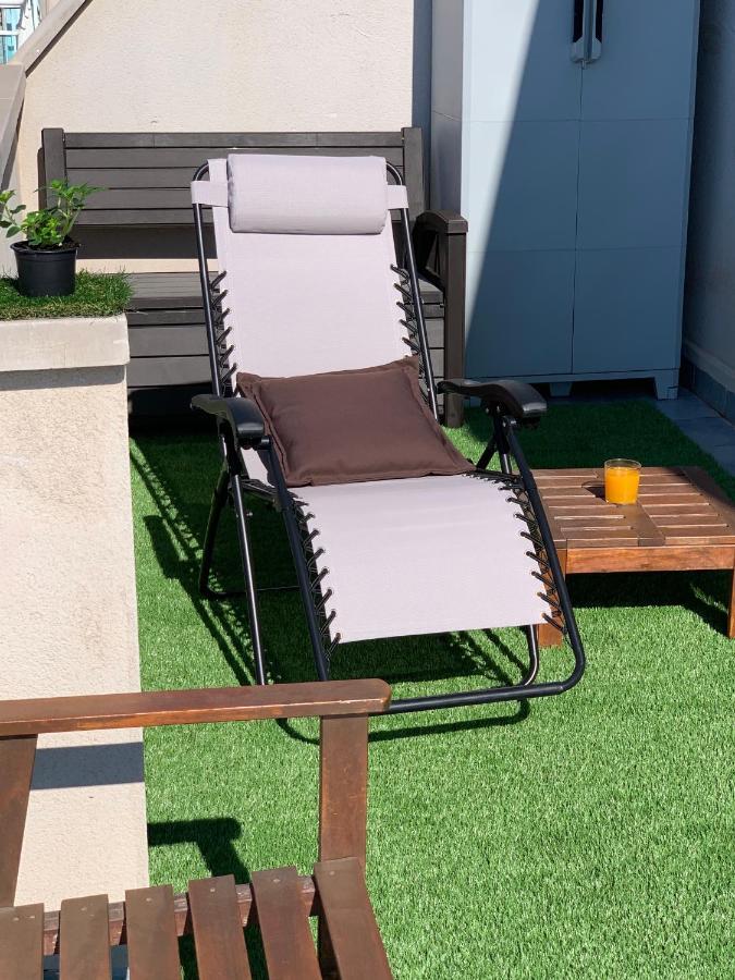 Seafront Penthouse Almeria Roquetas de Mar Bagian luar foto